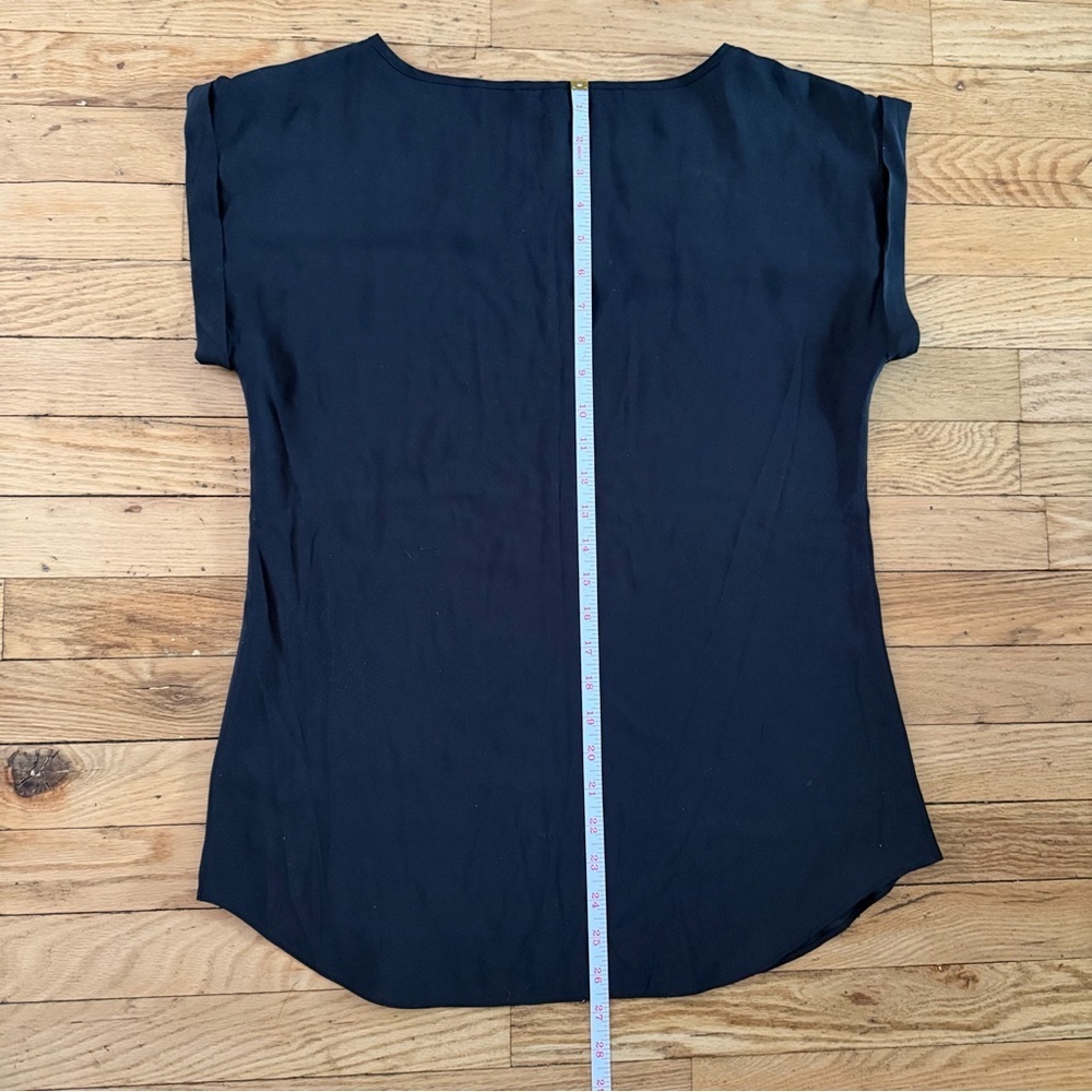 Black Blouse with Interlacing/Cutouts from Express - Picture 3 of 5